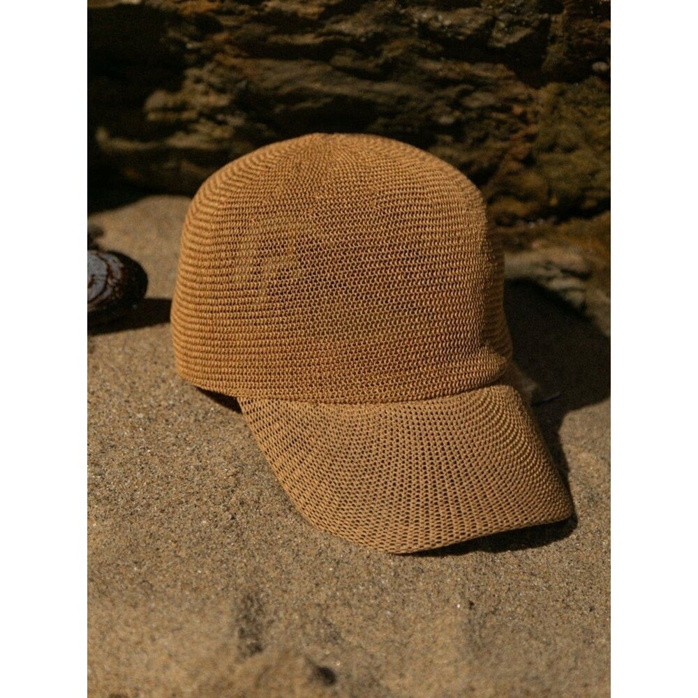 Wyeth Paula Mesh Cap in Camel Adjustable OS